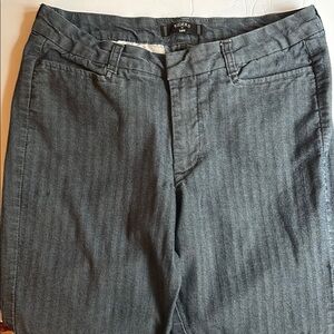 🇺🇸3/$25 🇺🇸 Riders by Lee Gray Classic Straight Leg Trousers Boot Cut Chino Pants